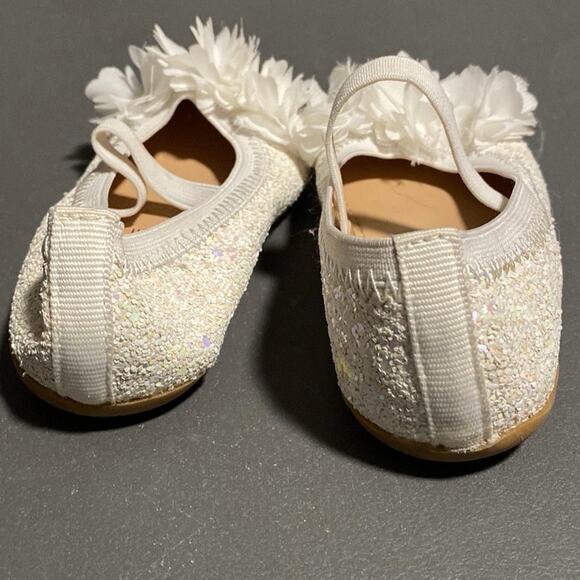 Girls Shoes Size 6 TWO (2) Pair Rampage Glitter Ballet Flats Cat N Jack Unicorn - Picture 6 of 14